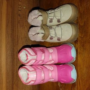 Set of 2 Brand New Carter's Size 7 Toddler Boots